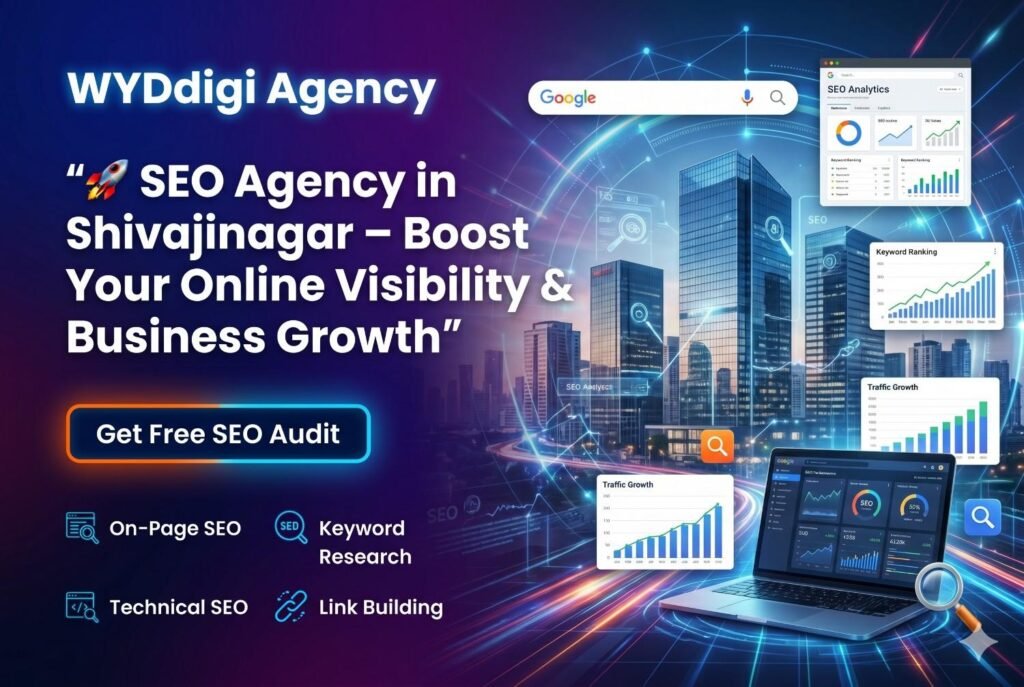 SEO agency in Shivajinagar, SEO services near me Shivajinagar, SEO expert in shivajinagar