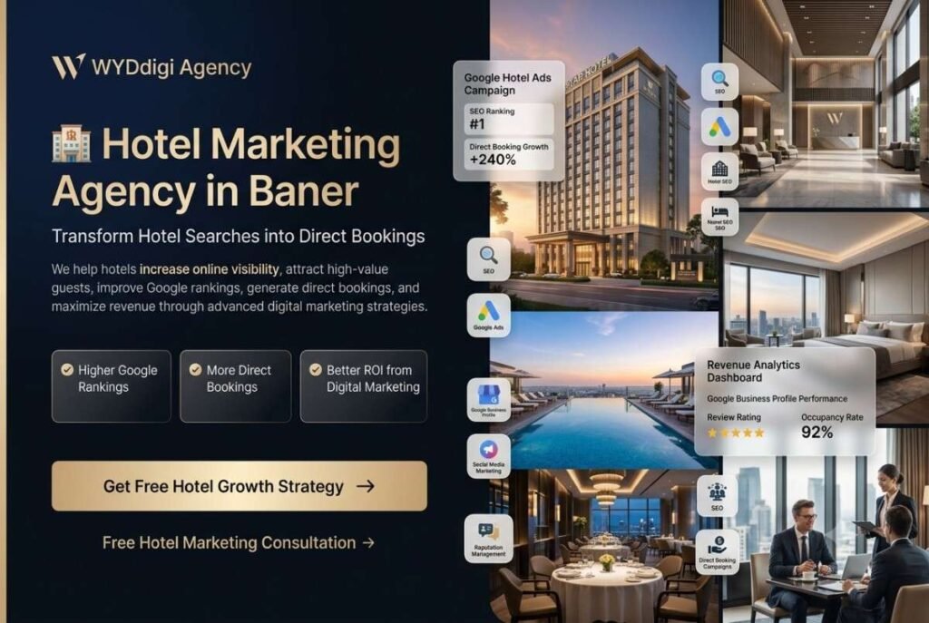 Hotel Marketing Agency in Baner,Hotel SEO Services Baner,Resort Marketing Agency Baner