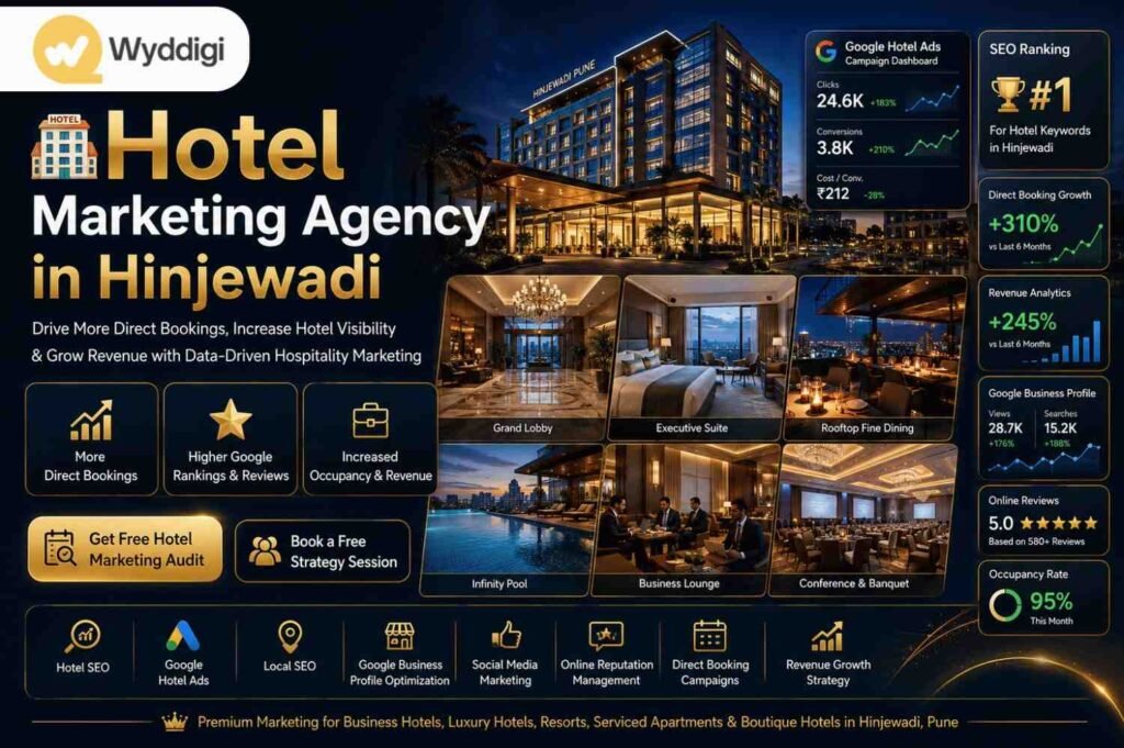 Hotel Marketing Agency in Hinjewadi, Hotel SEO Services Hinjewadi , Resort Marketing Agency Hinjewadi