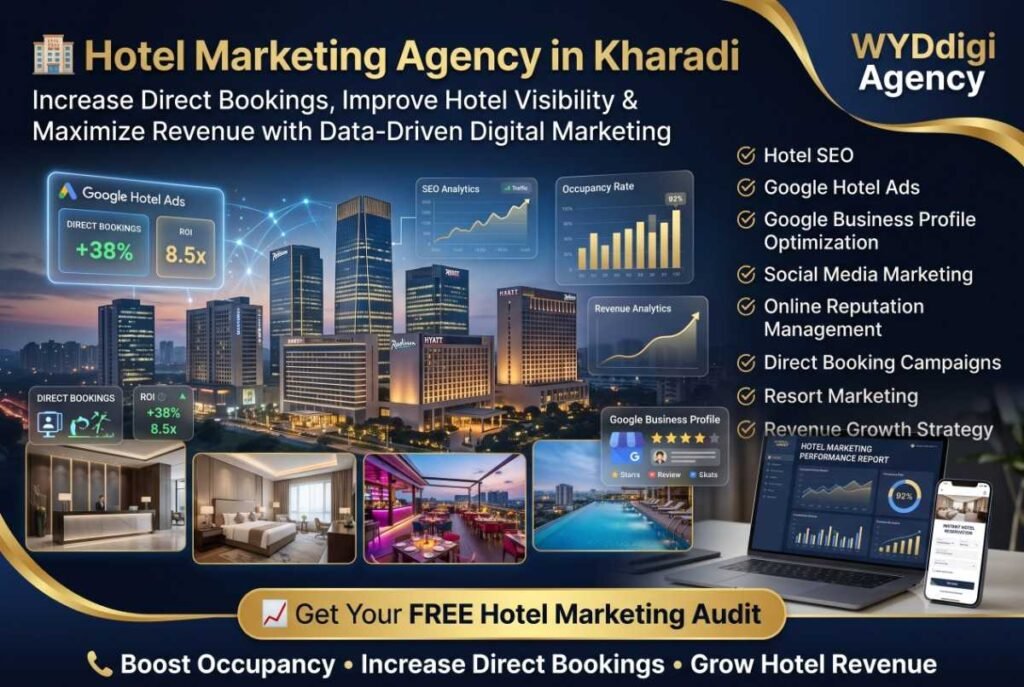 Hotel Marketing Agency in kharadi, Hotel SEO Services kharadi, Resort Marketing Agency kharadi