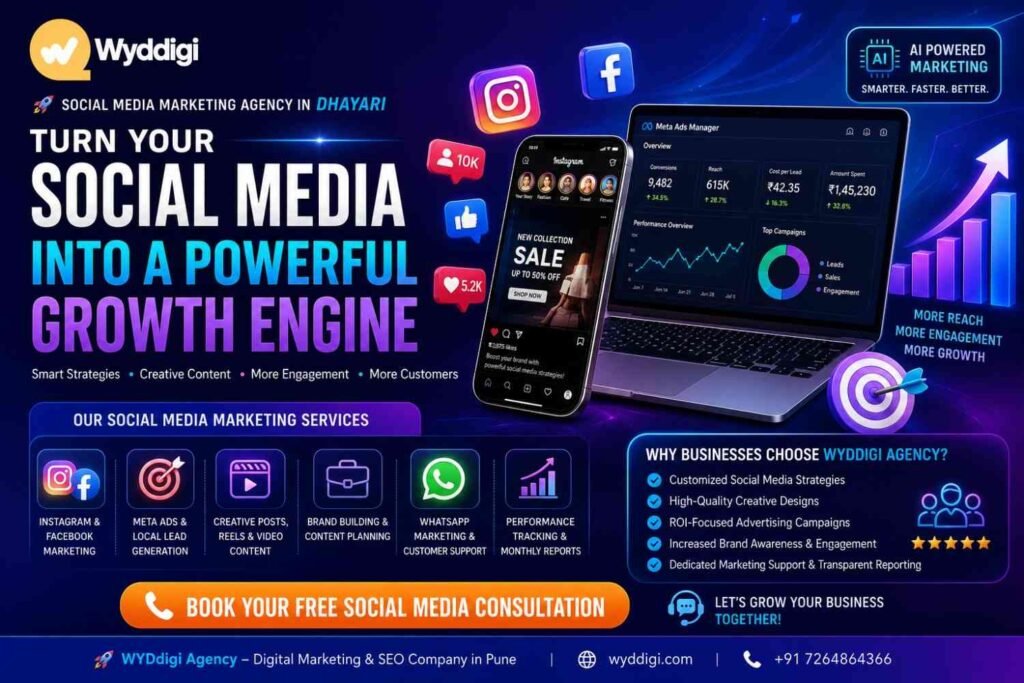 Social Media Marketing Agency in Dhayari, Social Media Marketing Services in Dhayari, Facebook Ads Agency Dhayari, Instagram Marketing Agency Dhayari