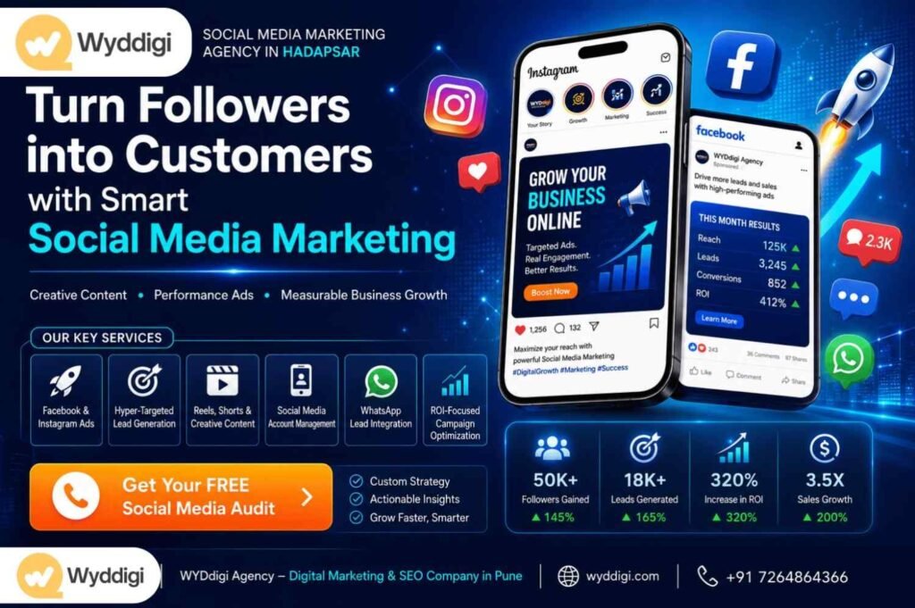 Social Media Marketing Agency in Hadapsar, Social Media Marketing Services in Hadapsar, Facebook Ads Agency Hadapsar, Instagram Marketing Agency Hadapsar