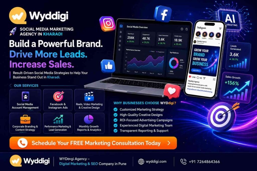 Social Media Marketing Agency in Kharadi, Social Media Marketing Services in Kharadi, Facebook Ads Agency Kharadi, Instagram Marketing Agency Kharadi