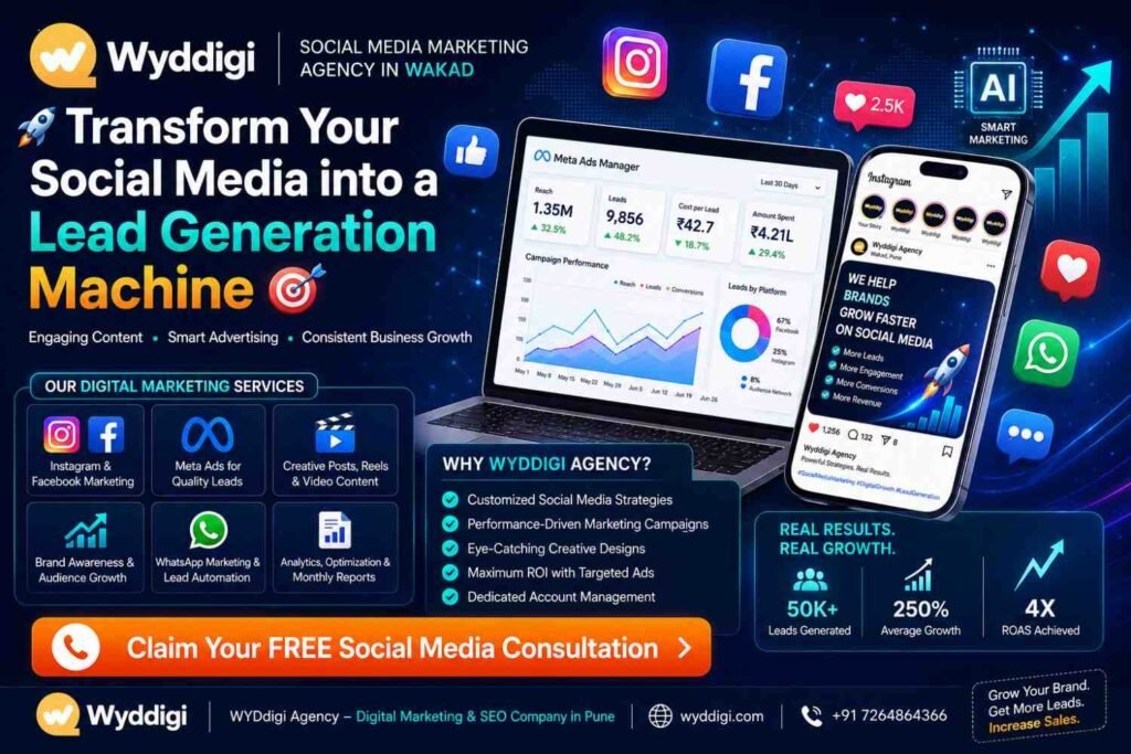 Social Media Marketing Agency in Wakad, Social Media Marketing Services in Wakad, Facebook Ads Agency Wakad, Instagram Marketing Agency Wakad