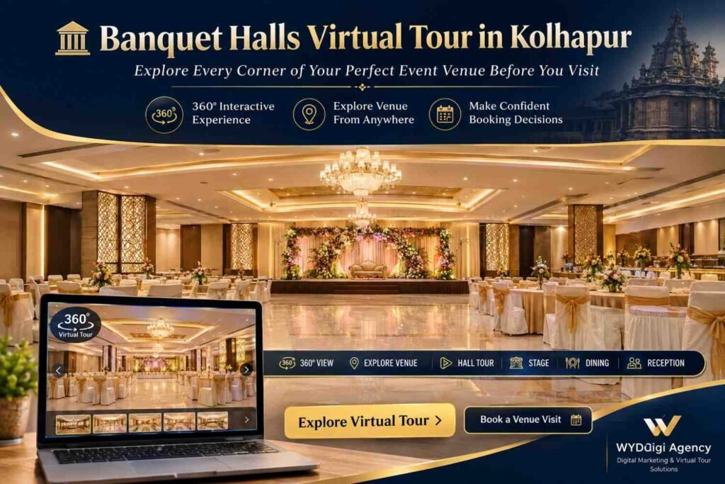 Banquet Halls Virtual Tour Kolhapur, Banquet Halls 360 Virtual Tour Kolhapur, Banquet Halls Virtual Tour Services Kolhapur, Google Business Virtual Tour Banquet Halls Kolhapur, 360 Banquet Halls Photography Kolhapur