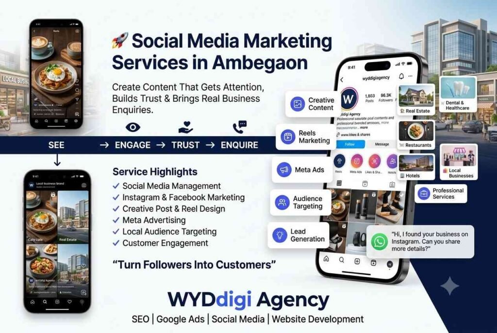 Social Media Marketing Agency in Ambegaon, Social Media Marketing Services in Ambegaon, Facebook Ads Agency Ambegaon, Instagram Marketing Agency Ambegaon